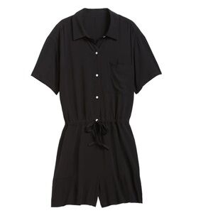 Gap Black Belted Romper